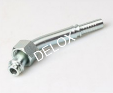 45°公制內(nèi)螺紋24°錐帶O型圈輕系列 工業(yè)軟管